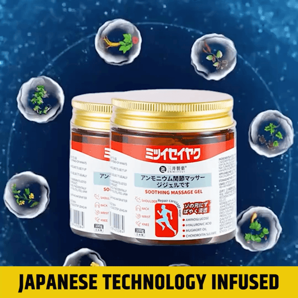 Japanese Herbal Joint & Muscle Relief Gel (Buy 1 Get 1 Free)