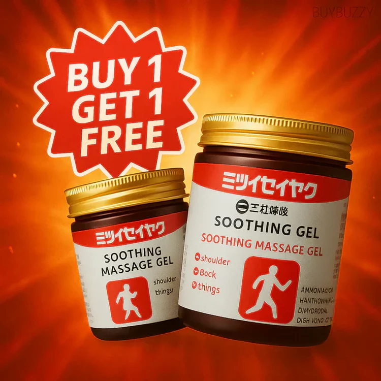 Japanese Herbal Joint & Muscle Relief Gel (Buy 1 Get 1 Free)