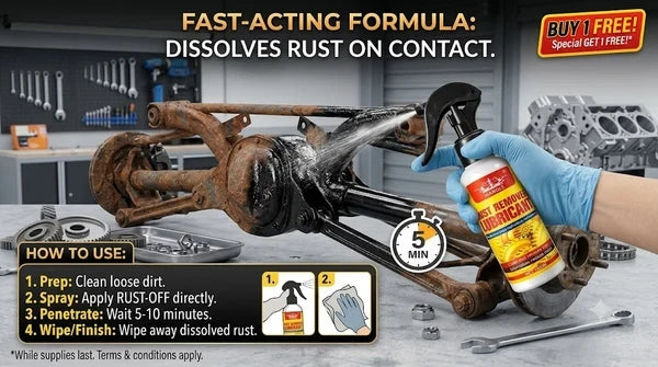🔧Rust Remover Lubricant 100 ml 🔧(Buy 1 Get 1 Free) 🔧