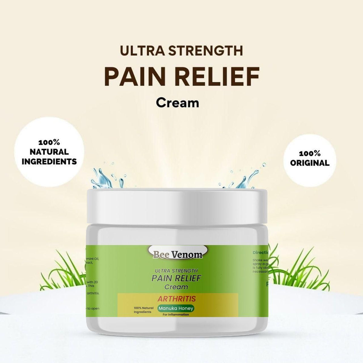 Bee Venom Ultra Strength Pain Relief Cream |🔥 BUY 1 GET 1 FREE🔥