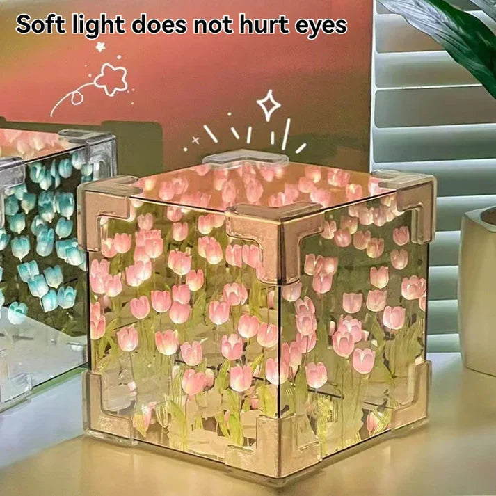 Cube Tulip Lamp