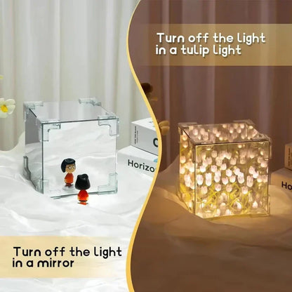 Cube Tulip Lamp