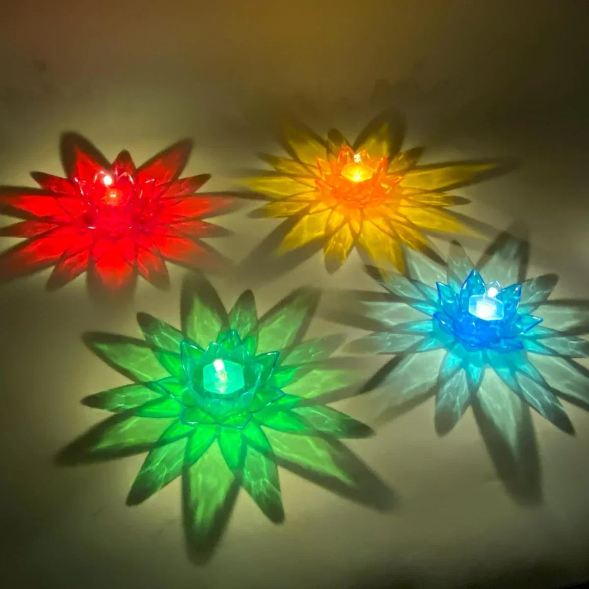 Set Of 12 Reflection diya