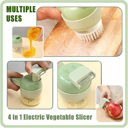 4 in 1 Electric Vegetable Cutter