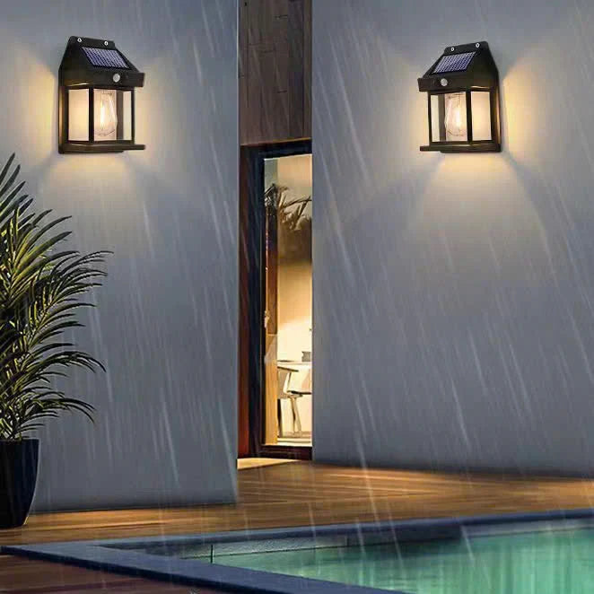Solar Wall Bulb Light